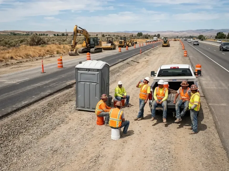 highway-road-construction-crew-007 — frequently asked questions, Porta Potty and Restroom Rentals in Sale Creek, TN